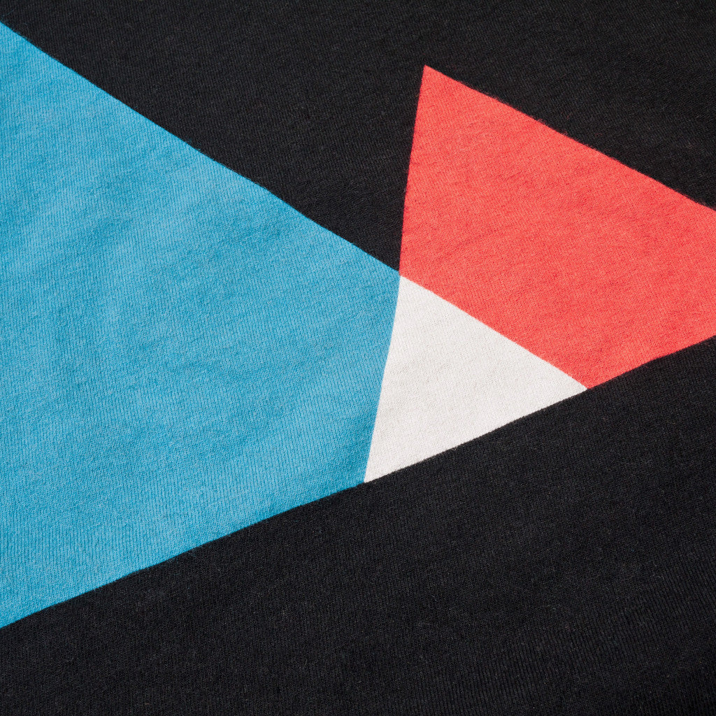 Closeup of Mountain in Black